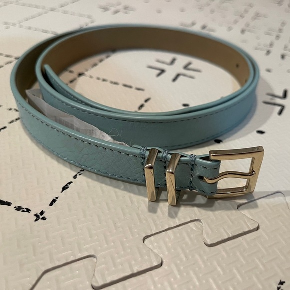 Talbots teal belt‎ small/ 38” - Picture 1 of 6